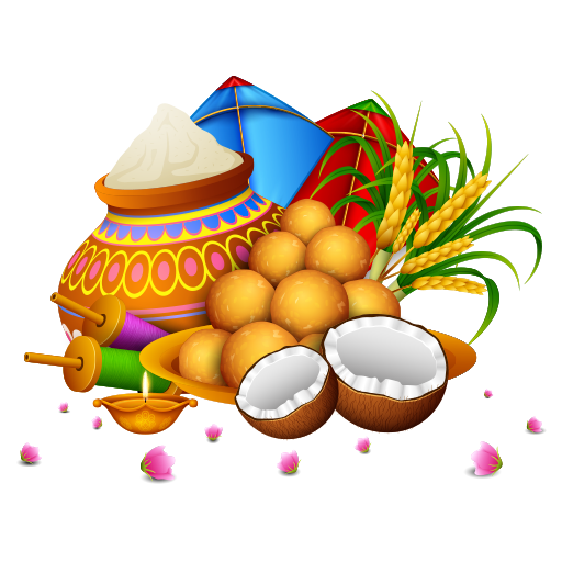 Pongal and Makar Sankranti Stickers for WhatsApp icon