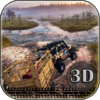 Trucking in the mountains offroad 3D icon