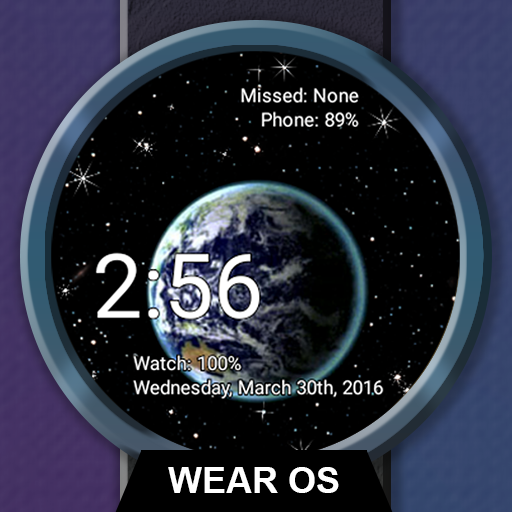 WatchFace Live Earth Wallpaper icon