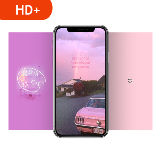 Aesthetic Pink Wallpaper icon