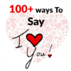 100+ ways to say I love you !! icon