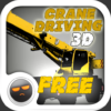 Crane Driving 3D icon