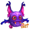 Talking friend.Pets lovely bat icon