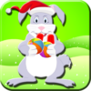 Bunny Christmas icon