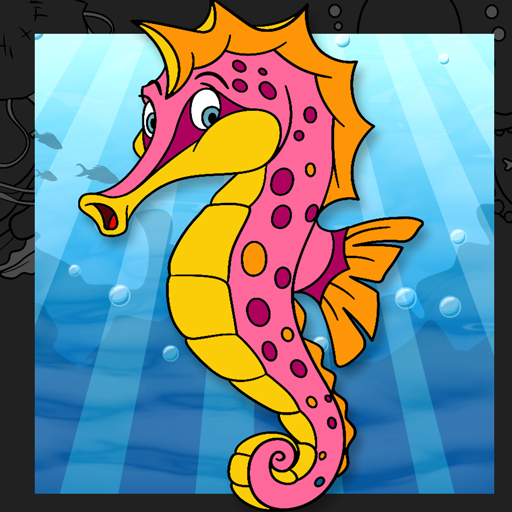 Sea Creatures Coloring Book icon