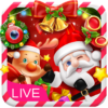 3D Happy Christmas Santa Theme icon