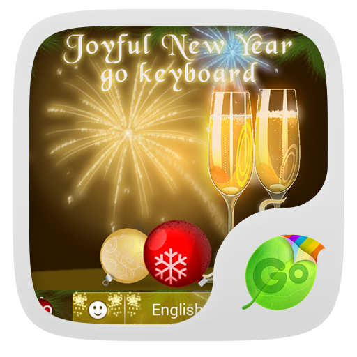 Joyful New Year GO Keyboard icon