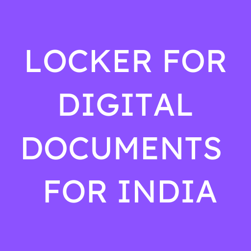 LOCKER FOR DIGITAL DOCUMENTS APP FOR INDIA icon