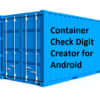 Container Check Digit Creator icon