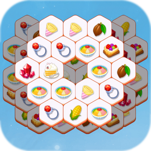 Hexagon Tile Match icon