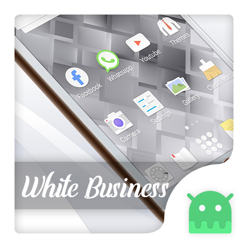 White Flat Theme icon