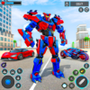 Robot Transform War Car Games icon