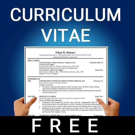 Curriculum Vitae Plantilla de CV Gratis para profesionales 2018 modelos de CV icon