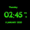 Super Digital Clock Wallpaper icon