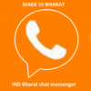 IND Bharat chat messengerawesome calls & chats icon