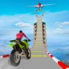 Bike sky stunt 3d – Stunt bike race free games icon