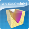 trinomial factoring graphing 3d calculator icon