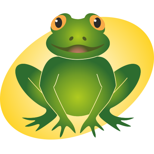 Frog for kids and adults free icon