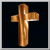 Golden Christian Cross Live Wallpaper icon