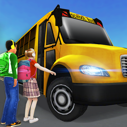 Super High School Bus Driving Simulator 3D 2020 icon