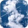 Flying Through Clouds HD LWP icon