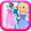 princess dress up makeup games icon