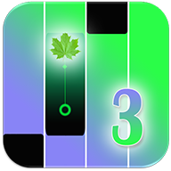 Green Piano Tiles 3 icon