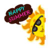 Summer Holiday Sticker GIF icon