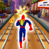 Amazing Super Heroes Running: Subway Home Runner icon