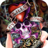 Graffiti Skull Theme icon