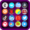 Web Browser: All Social Media Shopping & News App icon