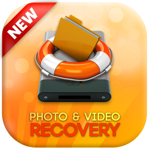 Recover deleted all files: Deleted photo recovery icon