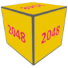 2048 Cube 3D icon