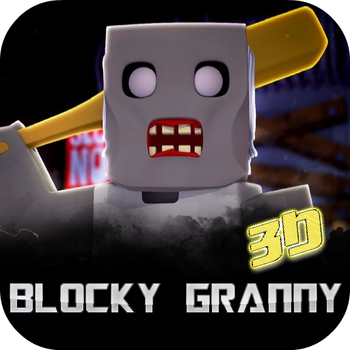 Blocky Granny Horror House 3D icon