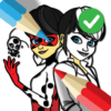 Coloring ladybug adventures icon