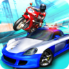 Bandit Rider 3D: smash cops racing icon